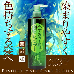 キレイに染まる！★プレミアム仕様★(毛染め)(白髪染め)【利尻昆布】ヘアカラー前のシャンプー毛染め用毛染め前の シャンプー