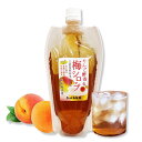 無添加 りんご酢香る梅シロップ 330g / 紅梅園 無着色 和歌山県産 クエン酸 梅酒 敬老の日 プレゼント