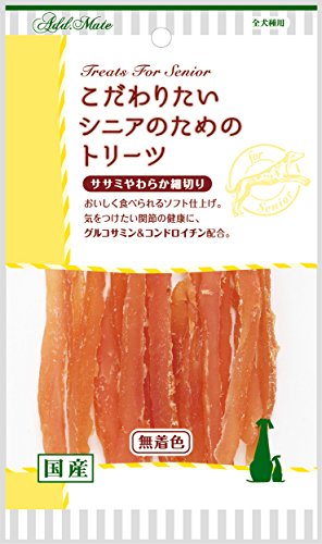 ●軟骨の構成成分グルコサミンとコンドロイチンを配合。【注意事項】●本商品は犬用で、間食用です。主食として与えないでください。●犬の食べ方や習性によっては、のどに詰まらせることがありますので必ず観察しながらお与えください。●別記の与え方の給与量、および保存方法をお守りください。●子供がペットに与える場合は、大人が立ち会ってください。●幼児・子供・ペットのふれない所に保管してください。