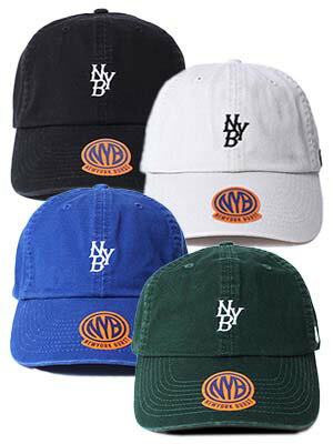 ニューヨークバースト NEW YORK BURST ロゴキャップ メンズ ブラック/ホワイト/ブルー/グリーン NYB MINI LOGO CAP -4.COLOR-