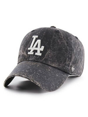 フォーティーセブン 47 MLB公認 キャップ メジャーリーグ 野球 ベースボール 野球帽 ブラック Dodgers GAMUT'47 CLEAN UP -BLACK-