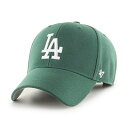 フォーティーセブン 47 メジャーリーグ キャップ メンズ グリーン DODGERS 039 47 MVP -DARK GREEN-