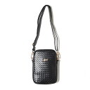 u MOBB G{XH GRU[ V_[obO ~jobO Y jZbNX ubN INTRECCIATO MINI BAG -BLACK-