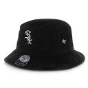 tH[eB[Zu 47 MLBF oPbgnbg W[[O x[X{[ ubN WHITE SOX'47 BUCKET HAT -BLACK-