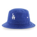 フォーティーセブン 47 MLB公認 バケットハット メジャーリーグ ベースボール ロイヤル DODGERS'47 BUCKET HAT -ROYAL-