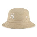 フォーティーセブン 47 MLB公認 バケットハット メジャーリーグ ベースボール カーキ YANKEES'47 BUCKET HAT -KHAKI-