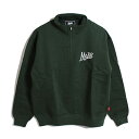 モブ MOBB ロゴ 16oz ハーフジップスウェット M-XL グリーン OG HEAVY HALF ZIP SWEAT -GREEN-