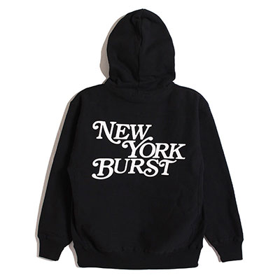 ニューヨークバースト NEW YORK BURST NYB ロゴ フーディー メンズ ブラック OG LOGO HOODIE -BLACK-