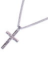 アドバンス ADVANCE シルバーネックレス SILVER CROSS NECKLACE -70cm-