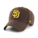 フォーティーセブン 47 ベースボールキャップ ブラウン/茶色 MLB メジャーリーグ PADRES LEGEND'47 MVP -BROWN-