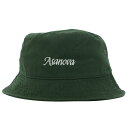 アサノヴァ Asanova バケットハット M,Lサイズ グリーン/緑 帽子 ロゴ OG LOGO BUCKET HAT -GREEN-