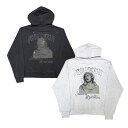 SOMEIT サムイット フーディー パーカー トップス 長袖 ヴィンテージ加工 グレー/チャコール S.S.J.X VINTAGE HOODIE -2.COL...