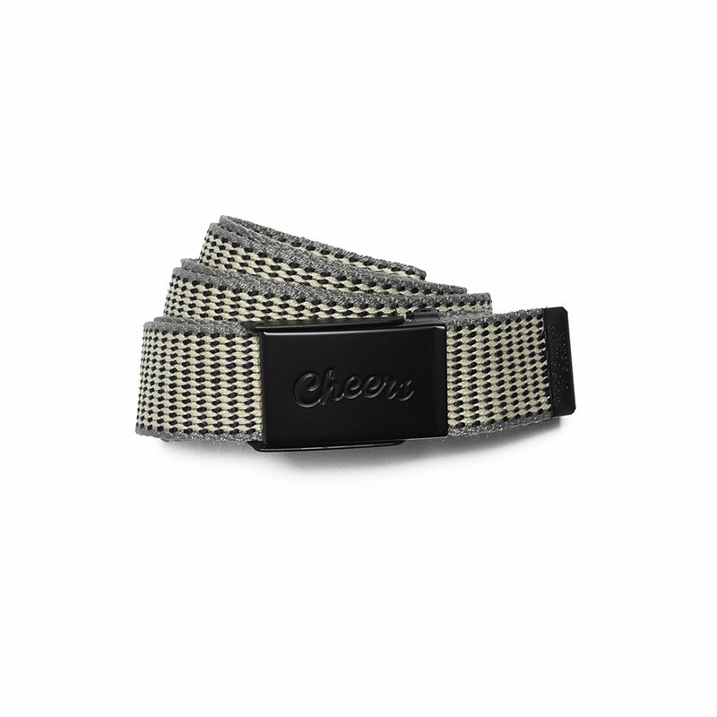 チアーズ Cheers ベルト ガチャベルト チャコール BELT PATTERN -CHARCOAL-