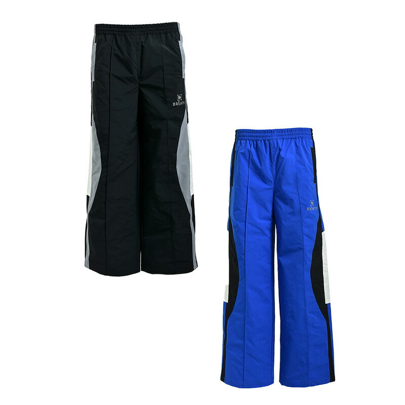 BREATH ֥쥹 ѥ ܥȥॹ åȥåб ֥å/֥롼 CREST LOGO WARM UP PANTS -2.COLOR-