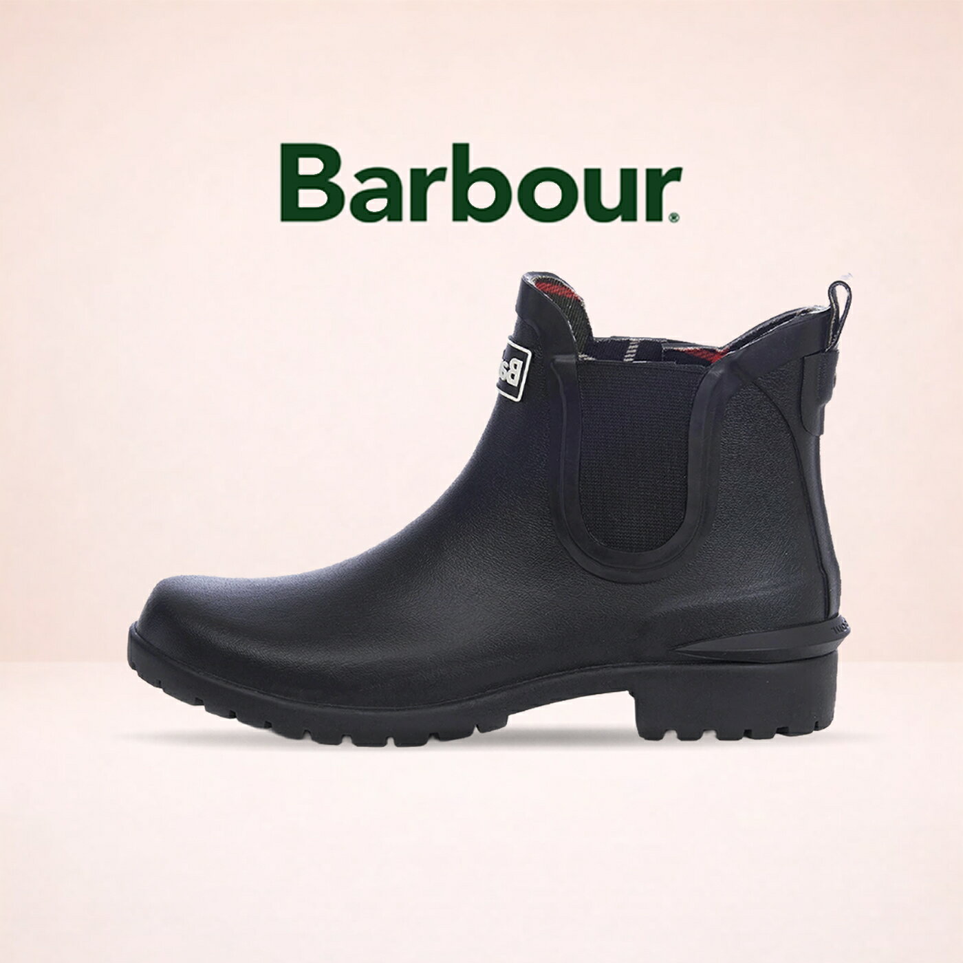 返品交換送料無料BARBOUR バブアー WILTON ウィルトン サイドゴア レインブーツ BK51 ブラック LRF0066正規取扱店メンズ ギフト プレゼント 贈り物