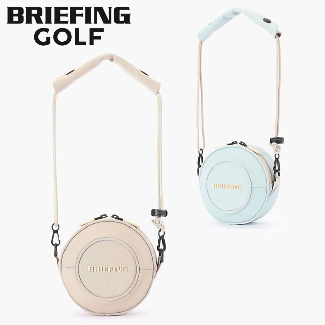 Rakuten - ☆5/15限定！ポイント最大39倍！要エントリー！☆BRIEFING GOLF ブリーフィング ゴルフ CIRCLE SHOULDER NC サークルショルダー ニュートラルカラー BEIGE ベージュ MINT GREEN ミントグリーン ポーチ