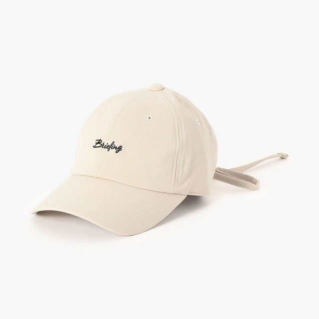 即納BRIEFING GOLF ブリーフィング ゴルフ WS SMALL LOGO RIBBON CAP ウィメンズ ロゴリボン キャップ IVORY アイボリー BLACK ブラック BEIGE ベージュ NAVY ネイビー レディース　正規取扱店ルフエ ruffue 2