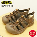 返品交換送料無料 KEEN キーン NEWPORT H2 ニューポート エイチツー MONOCHROME/DARK EARTH モノクローム/ダークアース アウトドア フェス 靴 サンダル シューズ スニーカー