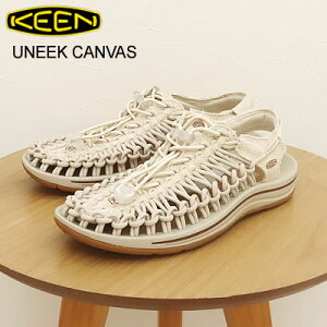 ʸ̵ KEEN   UNEEK CANVAS ˡ Х Natural Canvas/Birch ʥ Х/С   ˡ 塼 ȥɥ  ե ǥ