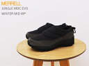 30％OFF MERRELL メレル メンズ レディース WINTER MOC ZERO ウィンターモック ゼロ BLACK ブラック ユニセックス ブーツ 靴 シューズ 防水 防寒 2