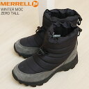 30OFF MERRELL  Y fB[X WINTER MOC ZERO TALL EB^[bN [ g[ BLACK ubN jZbNX u[c C V[Y h h