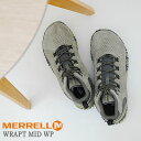 MERRELL  Y fB[X WRAPT MID WATERPROOF vg ~bh EH[^[v[t OLIVE I[u C Xj[J[ AEghA RtH[g V[Y xAtbg h