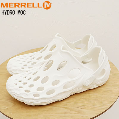 MERRELL メレル HYDRO MOC ハイドロ モック WHITE ホワイト スリップオン スリッポン アウトドア ウォーター シューズ 靴