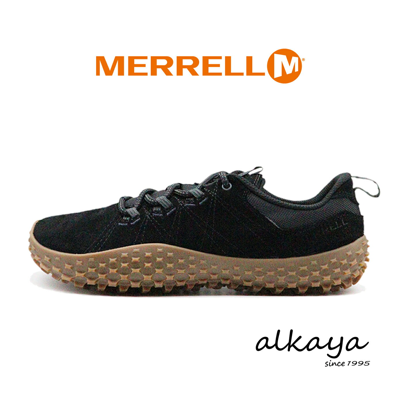 MERRELL メレル WRAPT ラプト BLACK/GUM ブラック/ガム 靴 スニーカー メンズ アウトドア シューズ ベアフット 贈り物