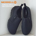 MERRELL Y fB[X JUNGLE MOC ICE+ WATERPROOF  WObN ACXvX EH[^[v[t TRIPPLE BLACK gvubN C Xj[J[ V[Y XbvIyyΉz