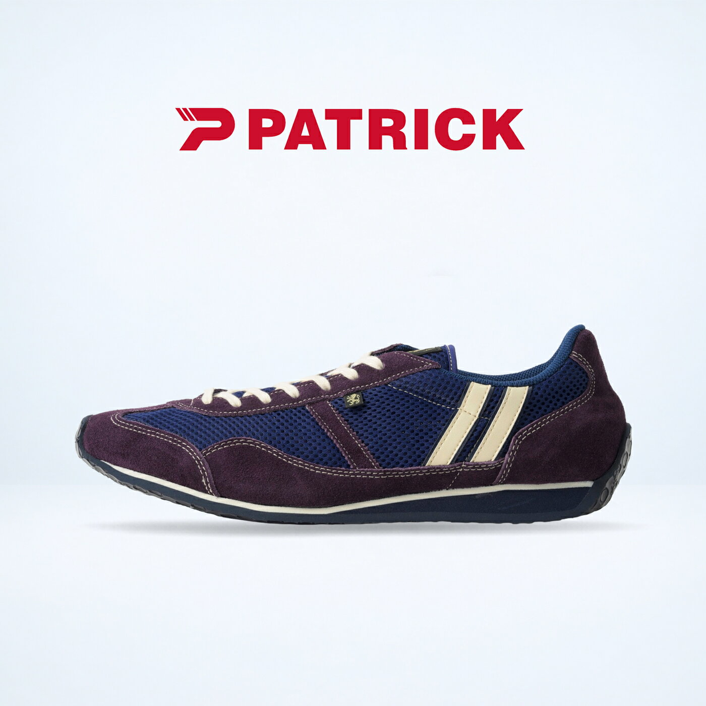 返品交換送料無料 PATRICK パトリック C-STADIUM クールスタジアム NV/PPL ネイビー/パープル 紺 紫 靴 スニーカー 軽量 軽いシューズ メッシュ 涼しい メンズ レディース ギフト プレゼント