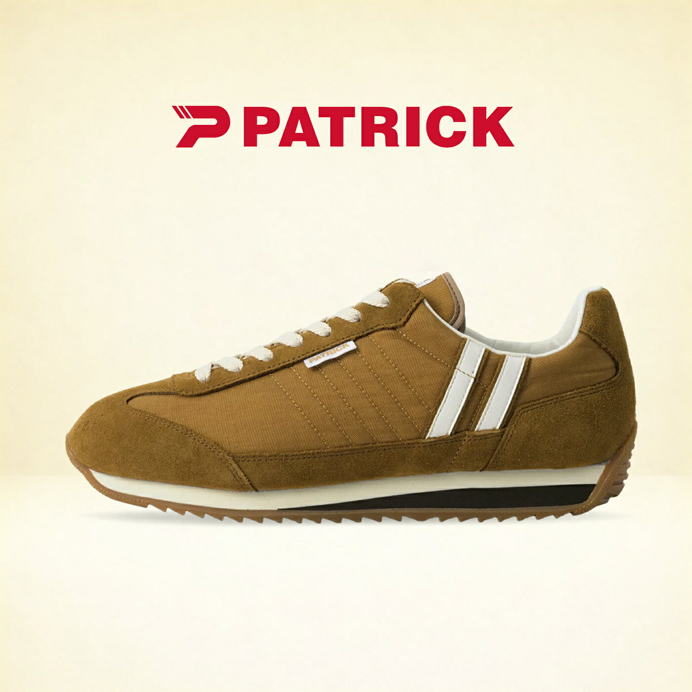 Patrick - 返品交換送料無料PATRICK パトリック MARATHON-CALM マラソン・カーム BRN ブラウン 靴 スニーカー 軽量 軽い シューズ メンズ レディース