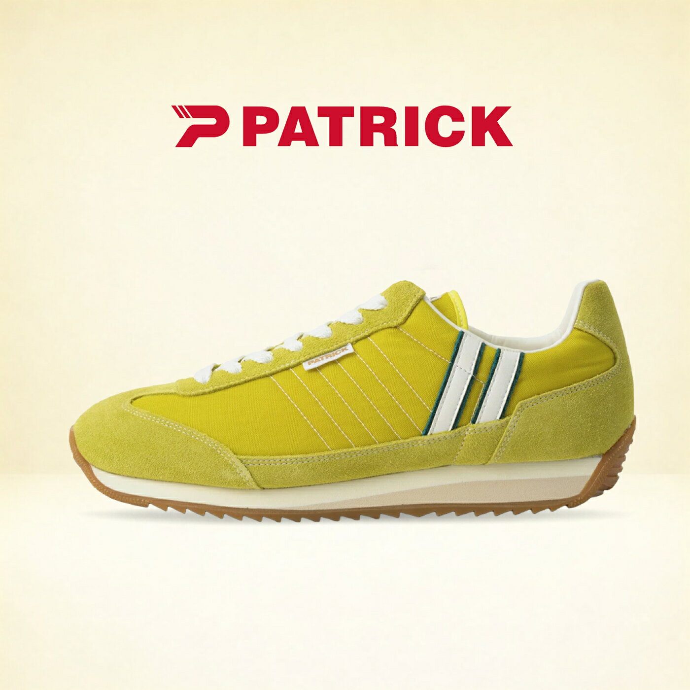 返品交換送料無料PATRICK パトリック MARATHON-CALM マラソン・カーム LIME ライム 靴 スニーカー 軽量 軽い シューズ メンズ レディース