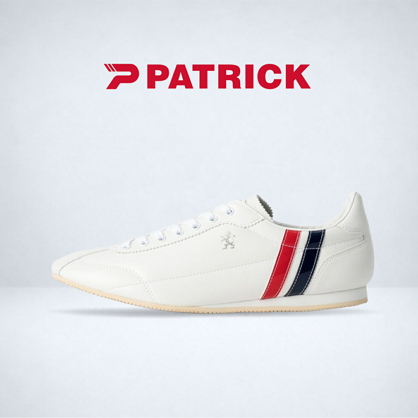 Rakuten - ☆5/15限定！ポイント最大39倍！要エントリー！☆返品交換送料無料PATRICK パトリック DATIA ダチア WHT ホワイト 靴 スニーカー 軽量 軽いシューズ メンズ レディース