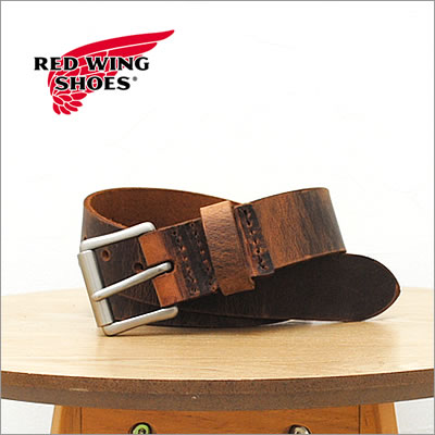 RED WING レッドウィング LEATHER BELT レザーベルト 【38mm幅】 COPPER ROUGH＆TOUGH カッパー・ラフ＆タフ USA 米国製