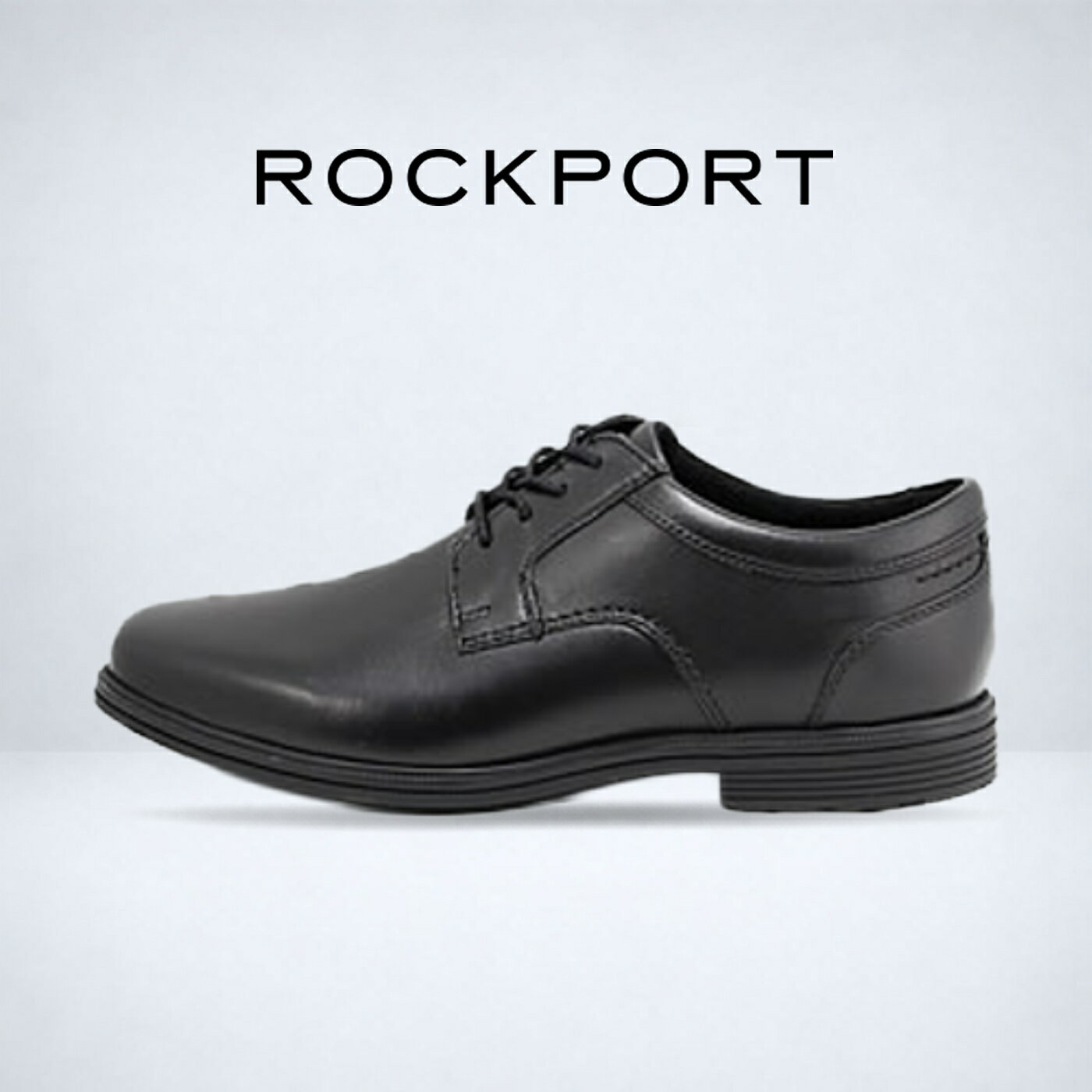 乐天商城 - 返品交換送料無料 ROCKPORT ロックポート TAYLOR WP PLAIN TOE テイラー ウォータープルーフ プレーン トゥ RPI-CI0821W BLACK ブラック ビジネスシューズ 防水機能 レザー カウレザー メンズ