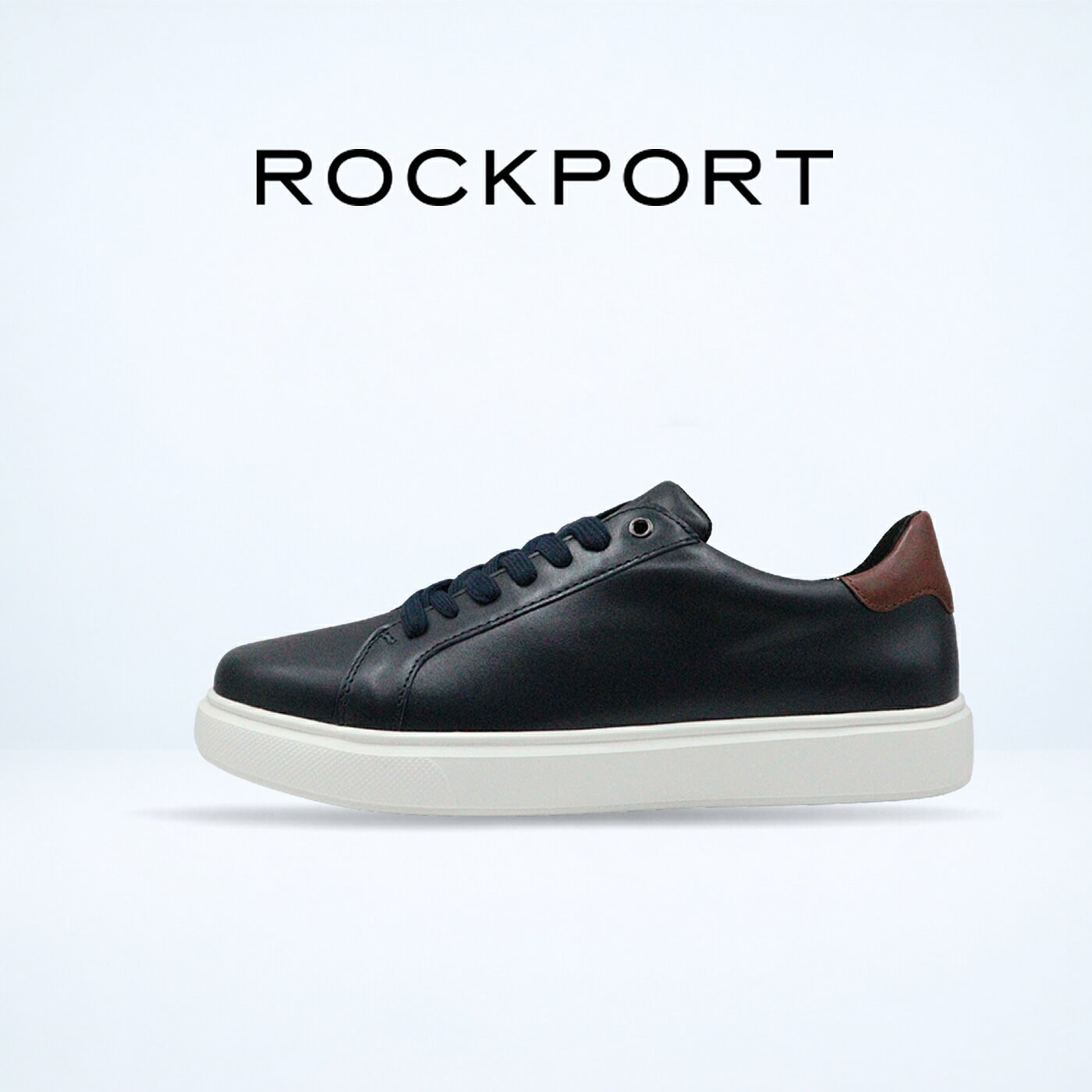 【返品交換送料無料】 ROCKPORT ロックポート BEACON LIGHT STEP LACE TO TOE ビーコン ライト ステップ レース トゥ トゥ スニーカー コートシューズ NAVY ネイビー ビジネス カジュアル 靴 シューズ レザー カウレザー メンズ レディース