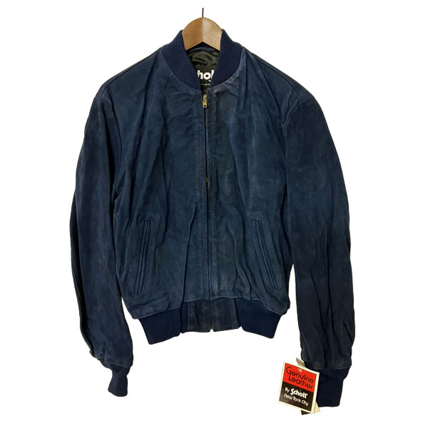 Rakuten - B品訳あり Schott（ショット）スエード ブルゾン メンズ,海外ブランド,アメリカ製,デッドストック,本革,レザー,牛革,未使用,レア,希少