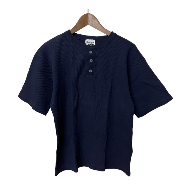 Rakuten - サーマル ヘンリーネック 半袖カットソー メンズ,Tシャツ,アメリカ製,デッドストック,レア,希少,アメカジ,カジュアル,シンプル,未使用