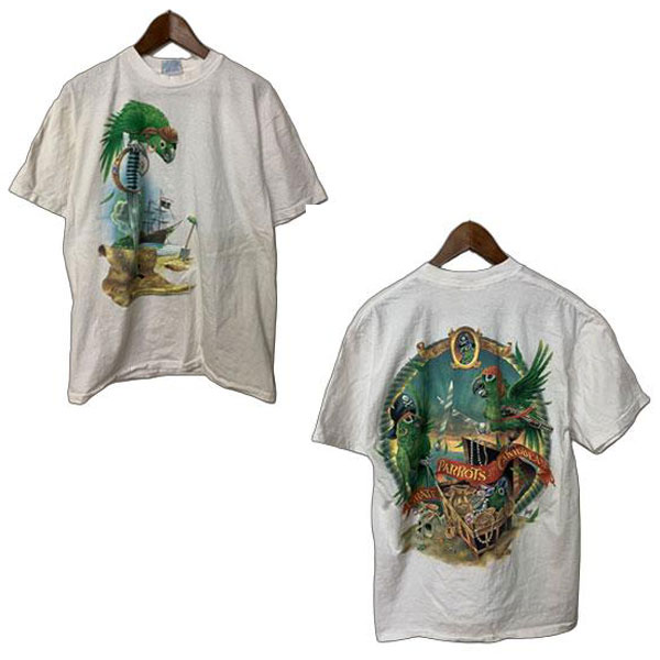 Rakuten - Caribbean Soul(カリビアンソウル）プリントTシャツ メンズ,Tシャツ,デッドストック,アメリカ製,USA,カジュアル,アメカジ,未使用,レア,希少