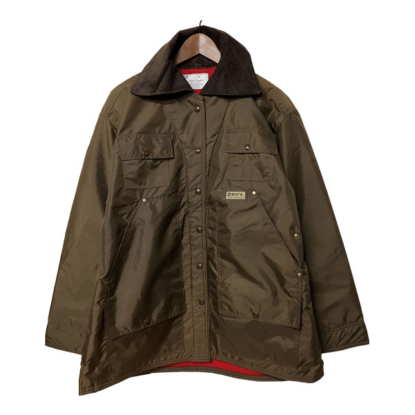 B品訳あり dan's hunting gear（ダンズハンティングギア）ハンティング ジャケット メンズ,コート,アメリカ製,USA,ブランド,カジュアル,アメカジ,デッドストック,希少,レア,未使用