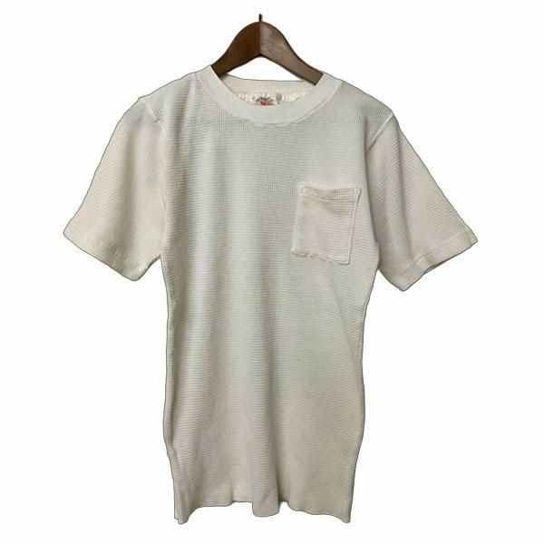 Rakuten - サーマルクルーネック半袖カットソー メンズ,Tシャツ,アメリカ製,デッドストック,レア,希少,アメカジ,カジュアル,シンプル,未使用