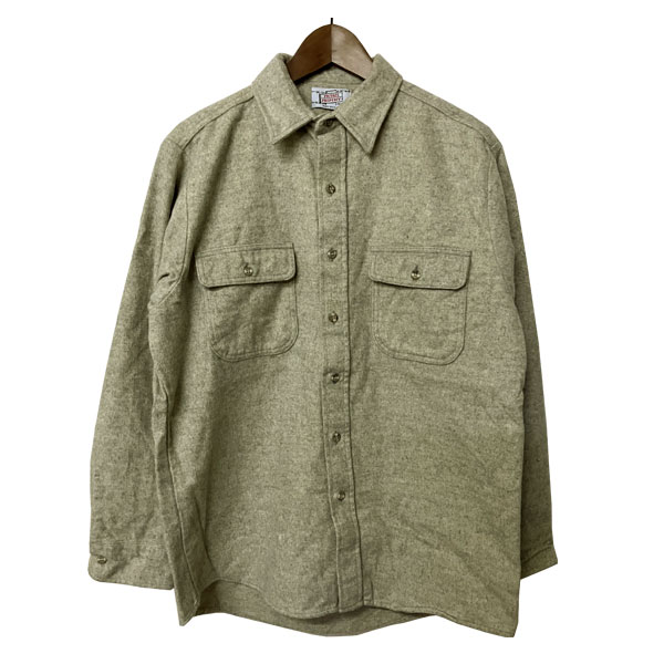 PRIVATE PROPERTY（プライベート プロパティ）無地ネルシャツ メンズ,アメリカ製,カジュアルシャツ,コットン,海外ブランド,長袖,デッドストック,カジュアル,アメカジ,レア,希少,未使用