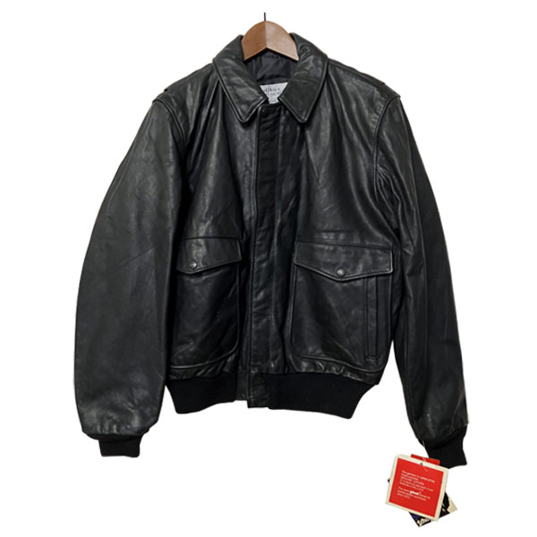 B品訳あり schott（ショット）レザージャケット I-S-674-M-S メンズ 【USAデッドストック】 アメリカ製 レザーフライトジャケット 革ジャン 牛革 カジュアル アメカジ レア 希少 未使用