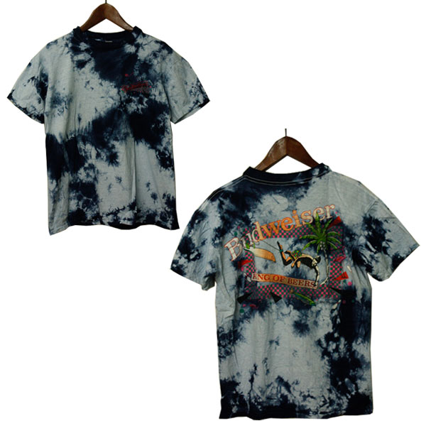Rakuten - VILLAGE MEWS（ビレッジミューズ）タイダイプリントTシャツ メンズ,Tシャツ,デッドストック,アメリカ製,ムラ染め,80年代,ビンテージ,カジュアル,アメカジ,レア,希少,未使用