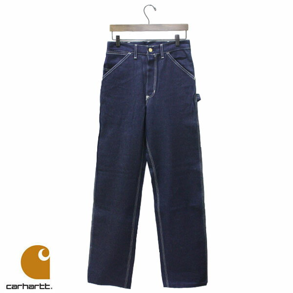 carhartt（カーハート）デニム ペインターパンツ メンズ,ワークパンツ,パンツ,ジーンズ,28インチ,30インチ,XSサイズ,Sサイズ,USA,アメリカ,デッドストック,レア,希少,ネイビー,アメカジ,カジュアル,ワーク系,ストリート,シンプル