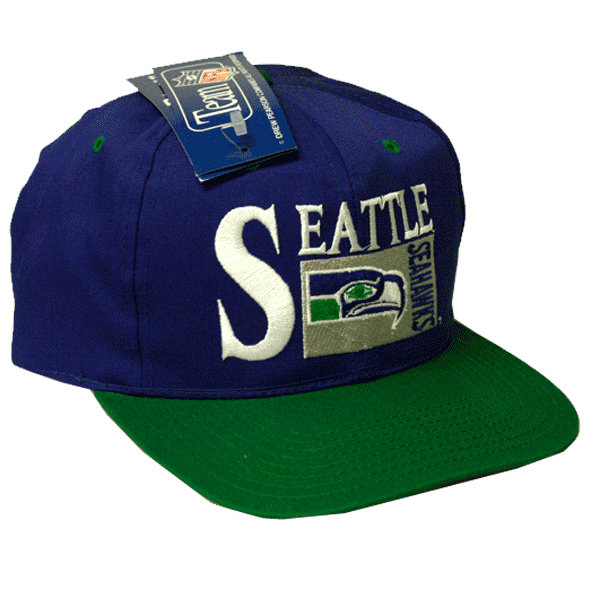 アメリカンフットボール SEATTLE SEAHAWKSのキャップ メンズ,帽子,CAP,ベースボールキャップ,デッドストック,カジュアル,ブランド,スポーツ,レア,希少