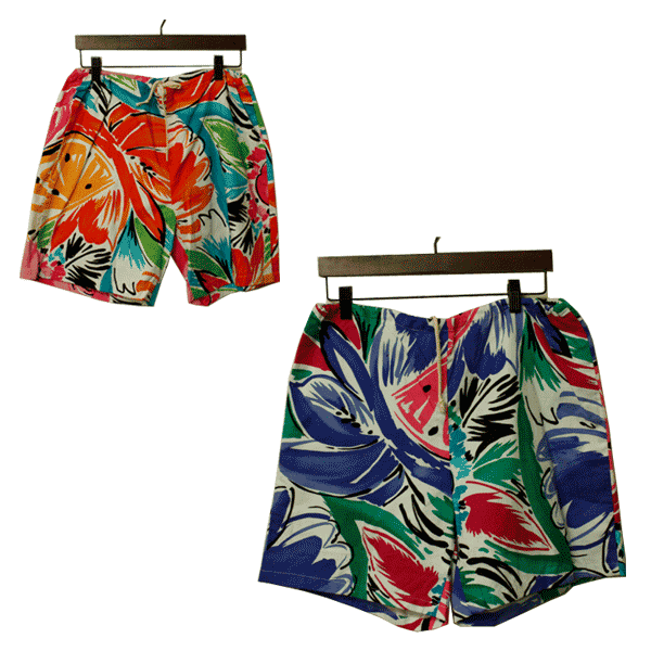 Rakuten - JAMS（ジャムズ）総柄ショートパンツ ショーツ メンズ,レディース,アメリカ製,ハーフパンツ,デッドストック,カジュアル,サーフ,ブランド,アメカジ,希少,レア