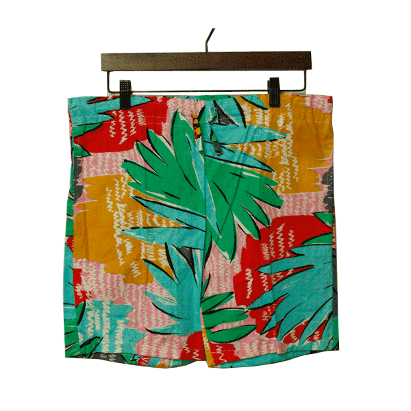 Rakuten - JAMS（ジャムズ）総柄ショートパンツ ショーツ メンズ,レディース,ボーイズ,アメリカ製,ハーフパンツ,デッドストック,カジュアル,サーフ,ブランド,アメカジ,希少,レア