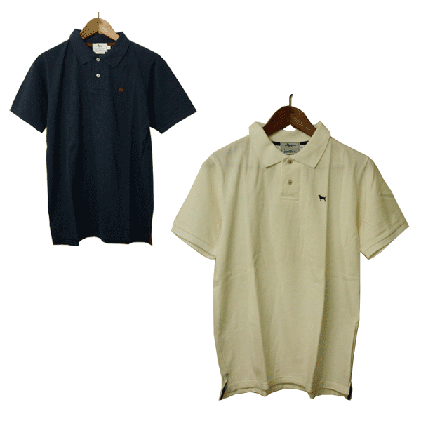 LabradorRetriever（ラブラドールレトリーバー）ワンポイント刺繍入り ポロシャツ メンズ,未使用,カジュアル,希少,レア