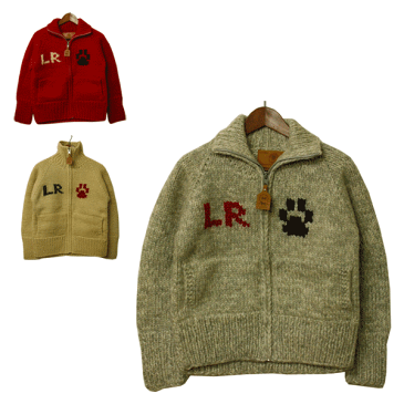 カナディアンセーターカンパニー（Canadian Sweater Company）×LabradorRetriever（ラブラドールレトリーバー）カウチンセーター メンズ レディース アウトレット カウチン ニット セーター カジュアル アメカジ ナチュラル セール